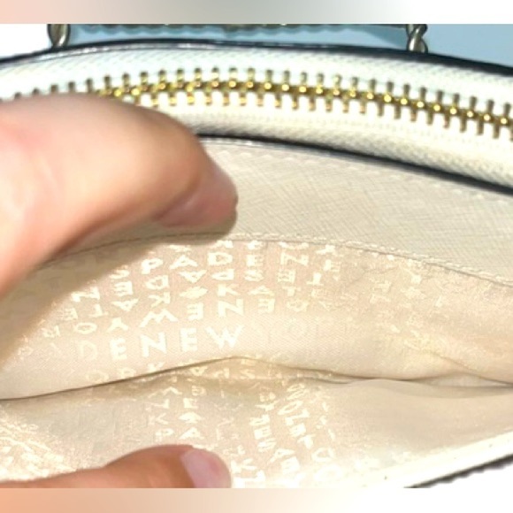 Kate Spade New York Neda Laurel Way Zip Around Wallet WLRU2670 Cement/Pumice - Picture 6 of 14